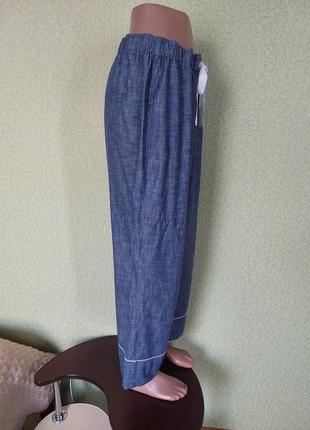 Женские пижамные штаны 100% коттон низ от пижамы3 фото
