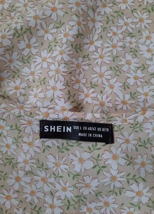 Романтическая нежная блузка цветочный принт6 фото