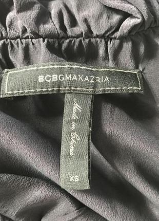 Bcbg max azria шелковая блуза интересный фасон р 448 фото