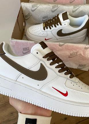 Кроссовки nike air force 1 low '07 essenti 2 mocco