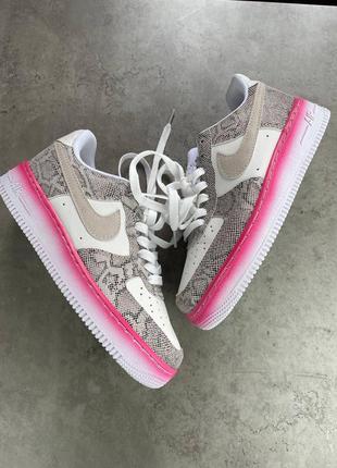 Кросівки nike air force 1 low snakeskin