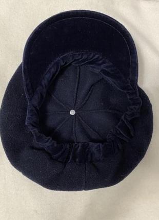 Стильна жіноча оксамитова кепка (італія) у відмінному стан3 фото