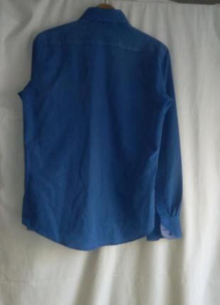 Гарна сорочка блiдно голуба2 фото