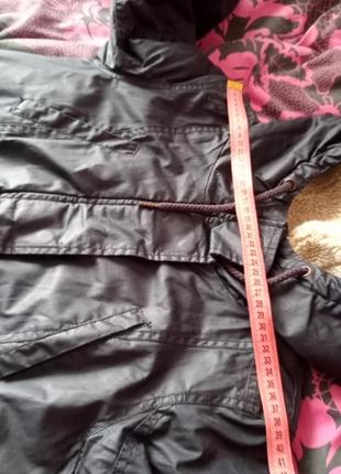 Пальто парка куртка курточка бомбер с капюшоном6 фото