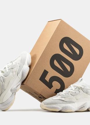 Кроссовки adidas yeezy 500 beige1 фото