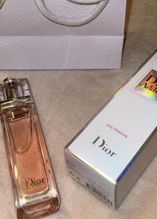 Парфюм dior addict eau fraiche 100 мл, кристиан диор аддикт эу фреш