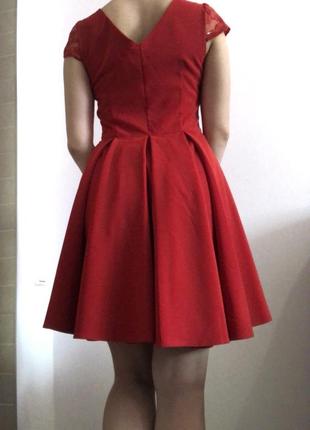 Платье красного цвета8 фото