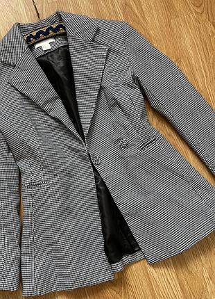 Блейзер, пиджак в гусину лапку h&m