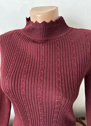 Джемпер гольф у рубчик