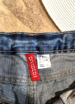 Жіночі рвані джинсові шорти divided by h&amp;m4 фото