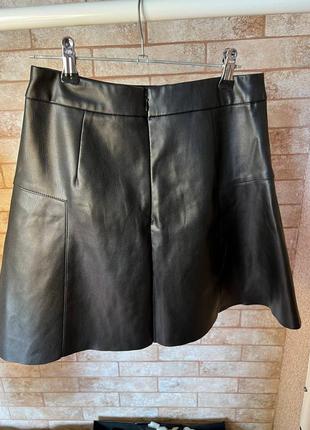 Шкіряна спідниця 2