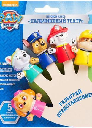 Пальчиковий театр. ігровий набір тм «paw patrol»1 фото