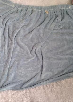 Женское полотенце платье-халат для сауны бани4 фото