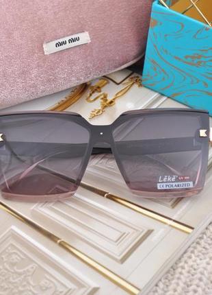 Гарні жіночі сонцезахисні окуляри leke polarized2 фото