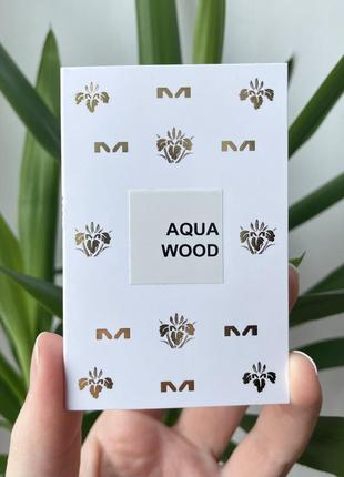 Mancera aqua wood парфумована вода