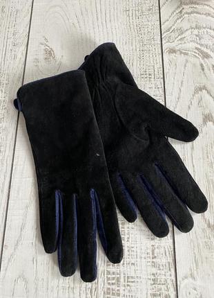 Замшевые перчатки pp 7,5