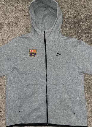 Олимпийка nike tech fleece barcelona, оригинал, размер l6 фото