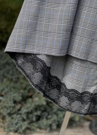 Стильная асимметричная юбка юбка-миди reserved м3 фото