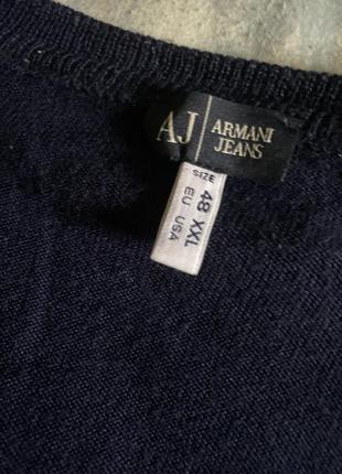 Кардиган armani jeans шерсть новый9 фото