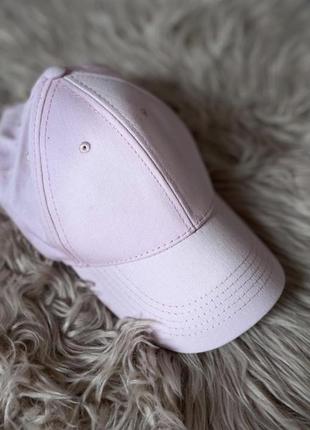 Бейсболка рожева, нюдова