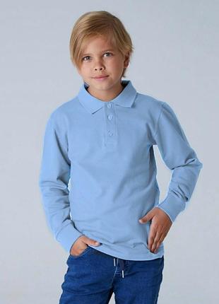 Новые рубашки поло с длинным рукавом george р.10-11, 11-12, 12-13, 13-14 лет