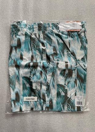 Новые шорты-плавки calvin klein (ck swim palm shorts) с америки l2 фото