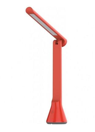 Настольная аккумуляторная лампа yeelight led folding desk lamp z1 red (yltd11yl)