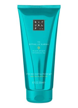 Охолоджуючий гель для душу rituals the ritual of karma after sun shower gel 200 мл