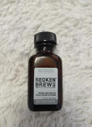 Олія для бороди та обличчя redken brews oil2 фото