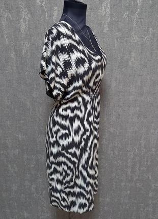 Платье,платьице миди шелковое 100%натуральный шёлк брендовое jaeger новое.5 фото