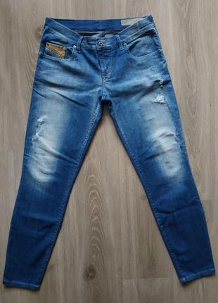 Летние джинсы diesel cruppe-ankle super slim skinny размер 31/34 , состояние идеальное1 фото