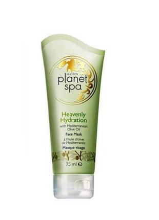 Маска для обличчя з олією оливи «райське зволоження» planet spa (75 мл)