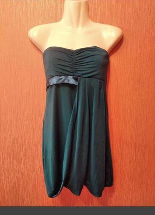 Платье открытое короткое