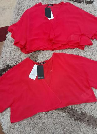 Болеро коралового кольору нові з біркою