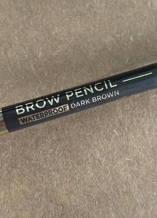 Олівець для брів eveline cosmetics brow pencil1 фото