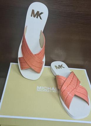 Шльопанці, босоніжки michael michael kors glenda