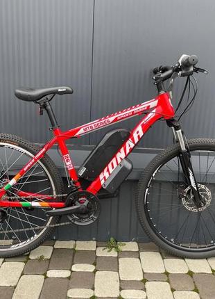 Електровелосипед cubic-bike konar 26" red 450 w 8 ah 48v panasonic2 фото
