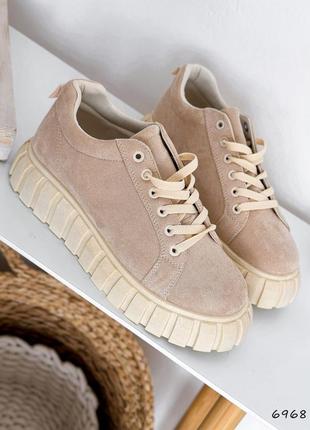 Кроссовки экозамша 💰