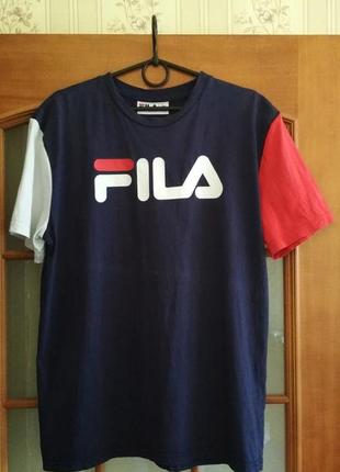 Мужская футболка fila (l-xl) оригинал