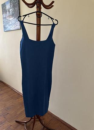 Сукня міді рубчик