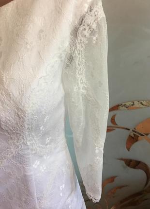 Шикарное свадебное/выпускное платье5 фото