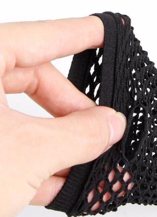 Митенки в сетку. перчатки сетка без пальцев