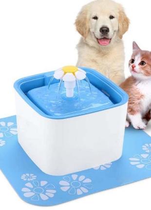 Поилка фонтан автоматическая для кошек и собак3 фото