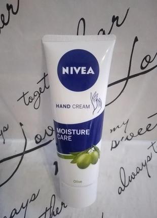 Крем для рук nivea зволоження і живлення 75 мл