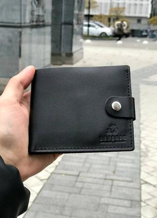 Надійний гаманець із натуральної шкіри компактний|наложка