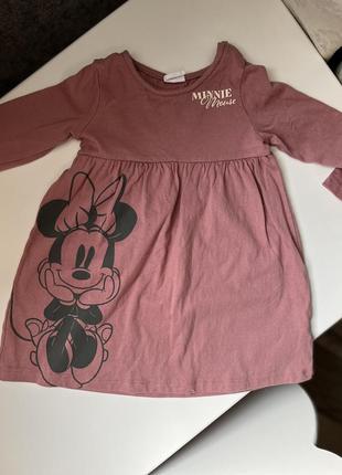 Платье disney baby, сукня микки маус, плаття minnie mouse