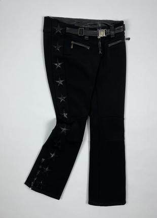 Жіночі лижні штани jet set stars belted black ski pants