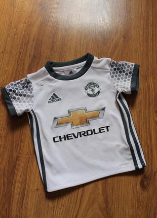 Умилительная футболка для юного футболиста adidas manchester united