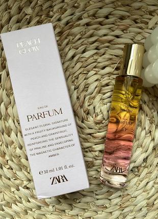 Парфуми zara peach glow 30ml