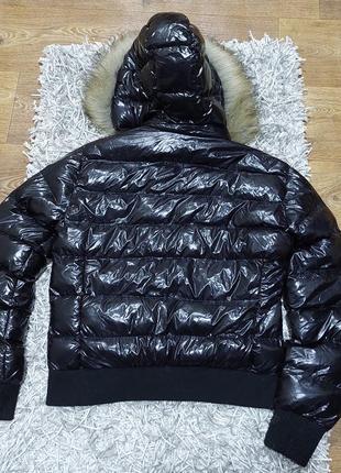 Короткий модный пуховик унисекс от moncler.2 фото